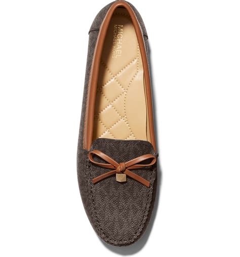 womens michael kors loafers|michael kors flats women.